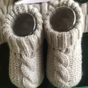 Laura Ashley Baby Accessories Laura Ashley Baby Hat And Bootie